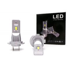 motoLEDy LED žiarovky H7 9V-32V CANBUS CSP krátke Novinka 2ks 2x 4000lm