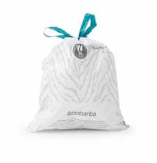 Brabantia PerfectFit vrecia-5L(W)-40 ks v rolke - White