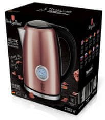 Berlingerhaus Elektrická kanvica 1,7 l s termostatom I-Rose Edition BH-9070