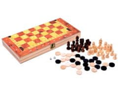 JOKOMISIADA Sada hier 3v1 Šach Dáma Backgammon GR0339