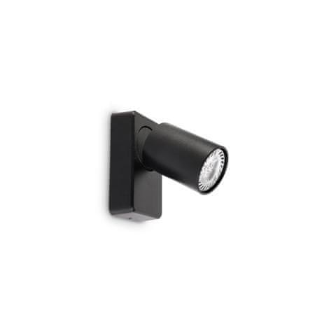 Ideal Lux Nástenné bodové svietidlo Ideal Lux Rudy AP1 Nero 229010 GU10 1x35W IP20 čierne