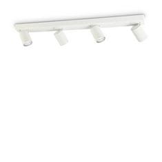 Ideal Lux Stropné bodové svietidlo Ideal Lux Rudy PL4 Bianco 229089 GU10 4x35W IP20 75cm biele