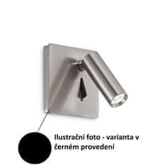 Ideal Lux LED Zapustené svietidlo Ideal Lux Lite AP Nero 250113 3W 130lm 3000K IP20 čierne