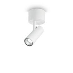 Ideal Lux LED Stropné prisadené bodové svietidlo Ideal Lux PLAY PL1 WH 258287 7W 520lm 3000K IP20 6cm biele