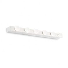 Ideal Lux Nástenné svietidlo Ideal Lux Prive&#39; AP6 bianco 159423 biele 60,5cm