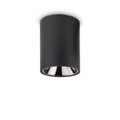 Ideal Lux LED Stropné svietidlo Ideal Lux Nitro Round Nero 205984 okrúhle čierne 15W 1350lm