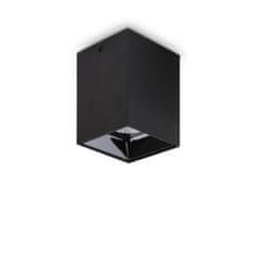 Ideal Lux LED Stropné svietidlo Ideal Lux Nitro Square Nero 206028 hranaté čierne 15W 1350lm