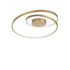 Ideal Lux LED Stropné prisadené svietidlo Ideal Lux OZ PL ORO 269429 49W 5000lm 3000K IP20 60cm zlaté