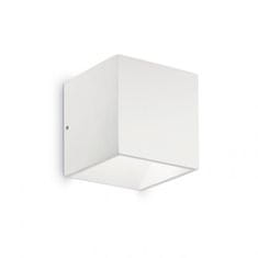 Ideal Lux LED Vonkajšie nástenné svietidlo Ideal Lux Rubik AP1 bianco 149745 biele 4000K