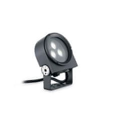 Ideal Lux LED Vonkajší reflektor Ideal Lux ULEX 08W SOURCE 261287 8,5 W 640lm 3000K IP65 9cm antracitový