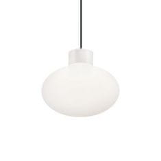 Ideal Lux Vonkajšia závesná základňa Ideal Lux Clio MSP1 Bianco 144252 E27 1x60W IP44 9cm biela