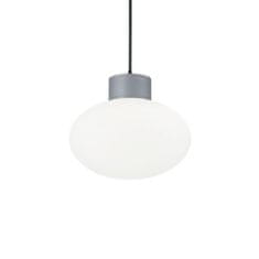 Ideal Lux Vonkajšia závesná základňa Ideal Lux Clio MSP1 Grigio 144238 E27 1x60W IP44 9cm sivá