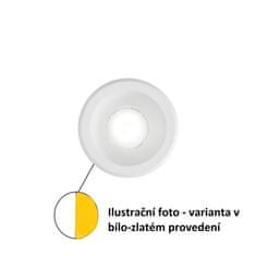 Ideal Lux LED Zápustné schodiskové svietidlo Ideal Lux Virus WH GD 244822 3W 210lm 3000K IP20 bielo-zlaté