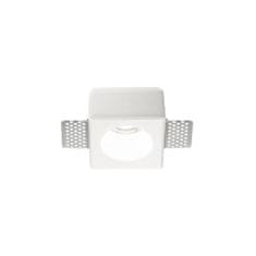 Ideal Lux Sadrové zápustné bodové svietidlo Ideal Lux Samba Round D55 230580 GU10 1x35W IP20 okrúhle biele