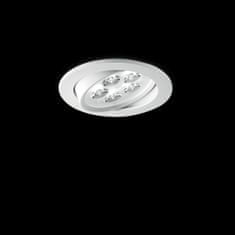 Ideal Lux LED Zápustné bodové svietidlo Ideal Lux Delta 5W 3000K 247830 400lm IP20 biele