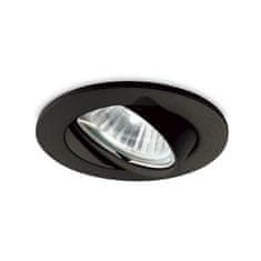 Ideal Lux Zápustné bodové svietidlo Ideal Lux Swing Nero 243825 GU10 1x50W IP20 čierne