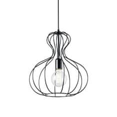 Ideal Lux Závesné svietidlo Ideal Lux SP1 Ampolla-1 SP1 148502 čierne 35cm