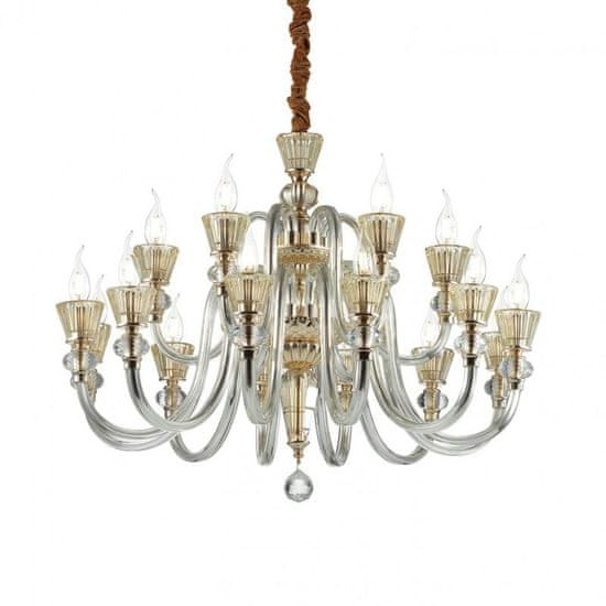 Ideal Lux Závesný luster Ideal Lux Strauss SP18 140629