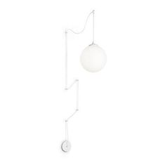 Ideal Lux Závesné svietidlo Ideal Lux Boa SP1 bianco 160863 biele