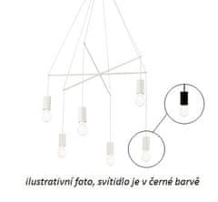 Ideal Lux Závesné svietidlo Ideal Lux Pop SP6 nero 158815 čierne 54cm