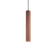 Ideal Lux Závesné svietidlo Ideal Lux Look SP1 Small corten 170589 malé medené