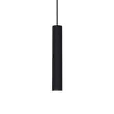 Ideal Lux LED Závesné svietidlo Ideal Lux Tube SP1 Small Nero 211466 8,9 W 850lm 4cm čierne