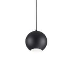 Ideal Lux Závesné svietidlo Ideal Lux Mr Jack SP1 Big Nero 231297 GU10 1x28W IP20 15cm veľké čierne