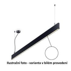 Ideal Lux LED Závesné lineárne svietidlo Ideal Lux Linus SP WH 241968 34W 1950lm IP20 3000K 120cm biele