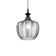 Ideal Lux Závesné svietidlo Ideal Lux LORD SP1 FUME&#39; 263649 E27 1x60W IP20 23cm dymovo šedé