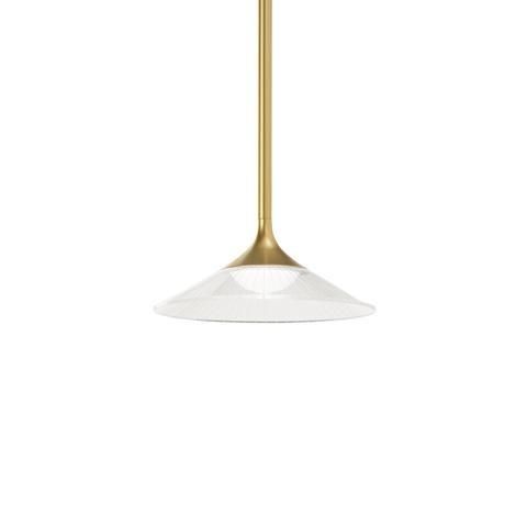 Ideal Lux LED Závesné svietidlo Ideal Lux TRISTAN SP ORO 256443 5W 540lm 3000K IP20 18cm zlaté