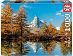 EDUCA Puzzle Jesenný Matterhorn, Švajčiarsko 1000 dielikov