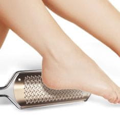 Netscroll Vynikajúca ručná pilník na pedikúru, pilník pre dokonalé nohy, odstraňuje tvrdú kožu na pätách a chodidlách, pre jemné nohy, FootFile