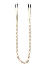 taboom TABOOM Nipple Play Tweezers with Chain (Gold)