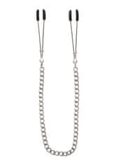 taboom TABOOM Nipple Play Tweezers with Chain (Silver)