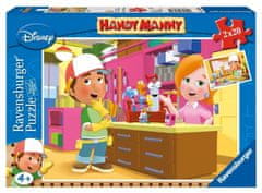 Ravensburger Puzzle Majster Manny (Handy Manny) 2x20 dielikov