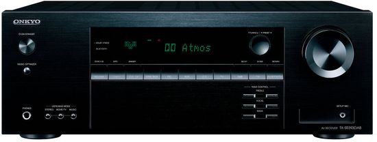 Onkyo TX-SR393DAB, čierna