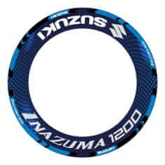 SEFIS jednodielne polepy na kolesá SUZUKI Inazuma 1200 tmavo modrá
