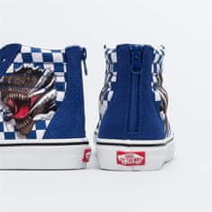 Vans Trampky skateboard modrá 32.5 EU SK8HI Zip