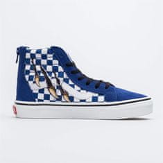 Vans Trampky skateboard modrá 32.5 EU SK8HI Zip