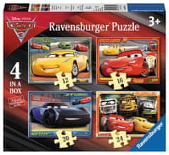 Ravensburger Puzzle Autá 4v1 (12,16,20,24 dielikov)