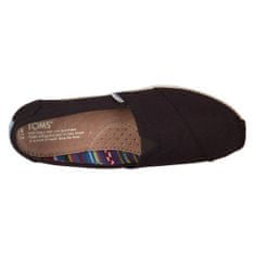 Toms Espadrilky čierna 36.5 EU Alpargata Heritage Canvas