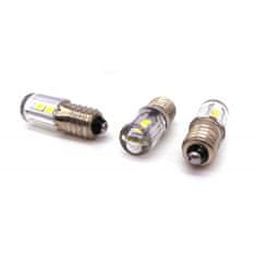 motoLEDy LED žiarovka E10 12V 300lm biela 300lm