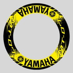 SEFIS jednodielne polepy na kolesá YAMAHA MT-07 čierno-žltá