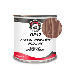 Brand’s 1929 OE12 DECK-FLOOR OIL odtieň 1471 wenge - exteriérový podlahový olej na drevo, 1 liter