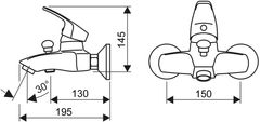 Samplus MC.4015.B/I-150 vaňová batéria