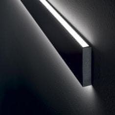 Ideal Lux LED Nástenné svietidlo Ideal Lux LINUS AP BK 4000K 268071 34W 3850lm 4000K IP20 120cm čierne stmievateľné