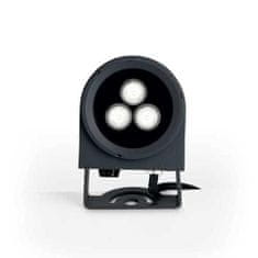 Ideal Lux LED Vonkajší reflektor Ideal Lux ULEX 08W SOURCE 261287 8,5 W 640lm 3000K IP65 9cm antracitový