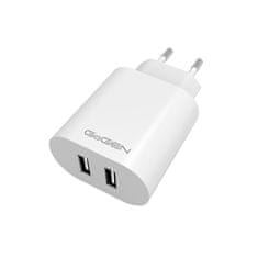 GoGEN Nabíjačka do siete ACH 206, 2× USB-A (24W) GOGACH206W, biela