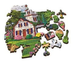 Trefl Wood Craft Origin puzzle Letné útočisko 501 dielikov