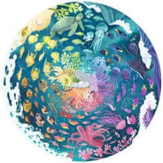 Ravensburger Okrúhle puzzle Kruh farieb: Oceán 500 dielikov